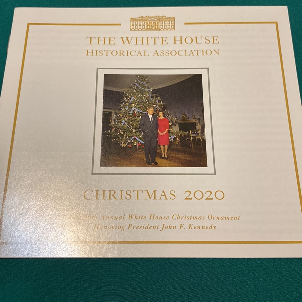 2020 White House Kennedy Christmas Ornament - Picture 3 of 7